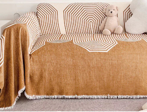 Universal Snuggle Sofa Blanket - Chenille Cover (Single)