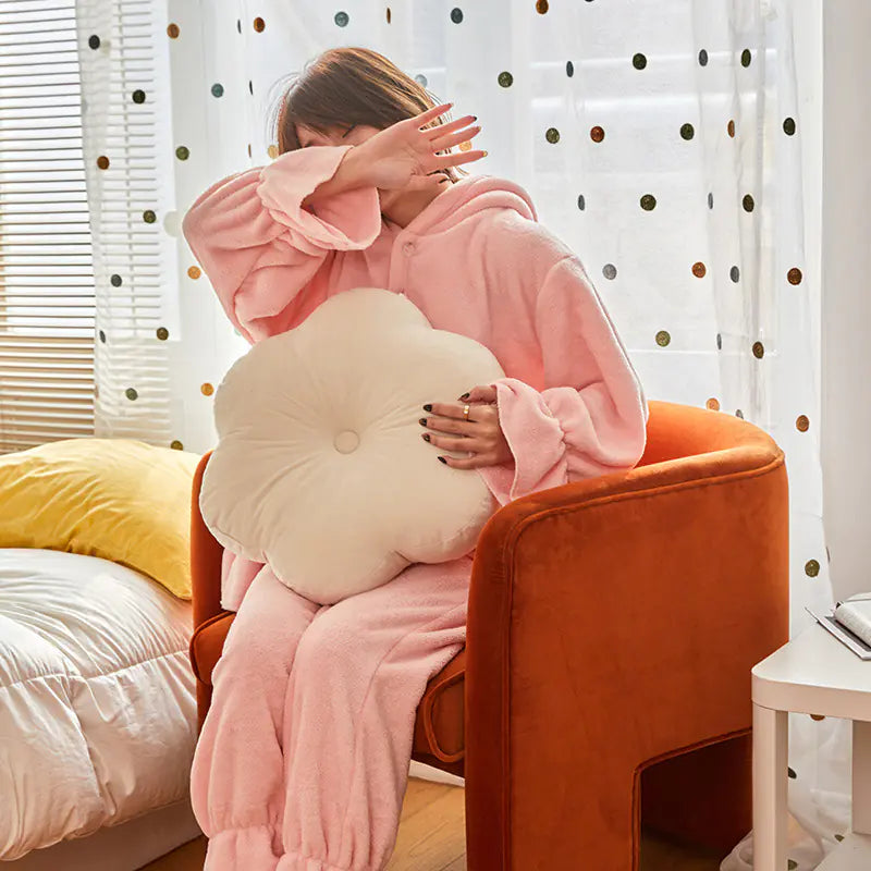 Soft Flower Cushion for Home Sofa