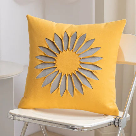 Modern Minimalist Sunflower Sofa Pillow Cover