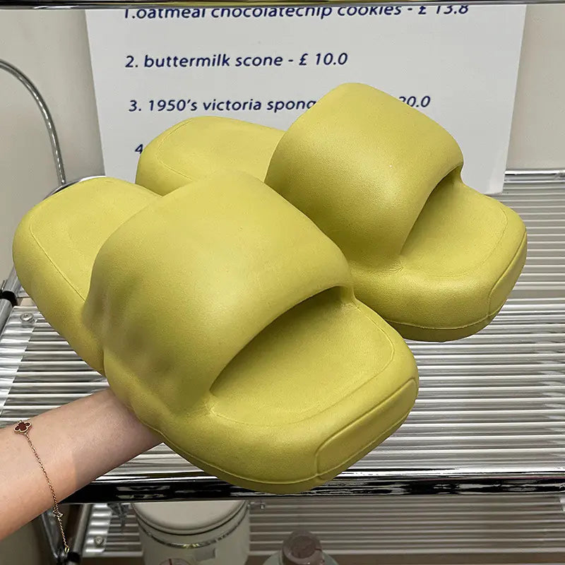 Candy Colored Minimalist Home Slippers