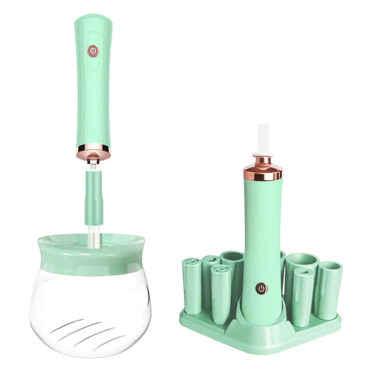 Makeup Brush Cleaner and Dryer Machine - Makeup Brush Spinner - Deeply cleaner for Makeup Brush - Quick Wash and Dry