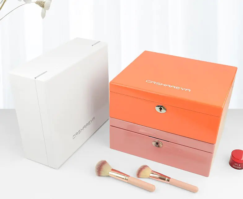 Professional Makeup Artist Makeup Case with LED Mirror