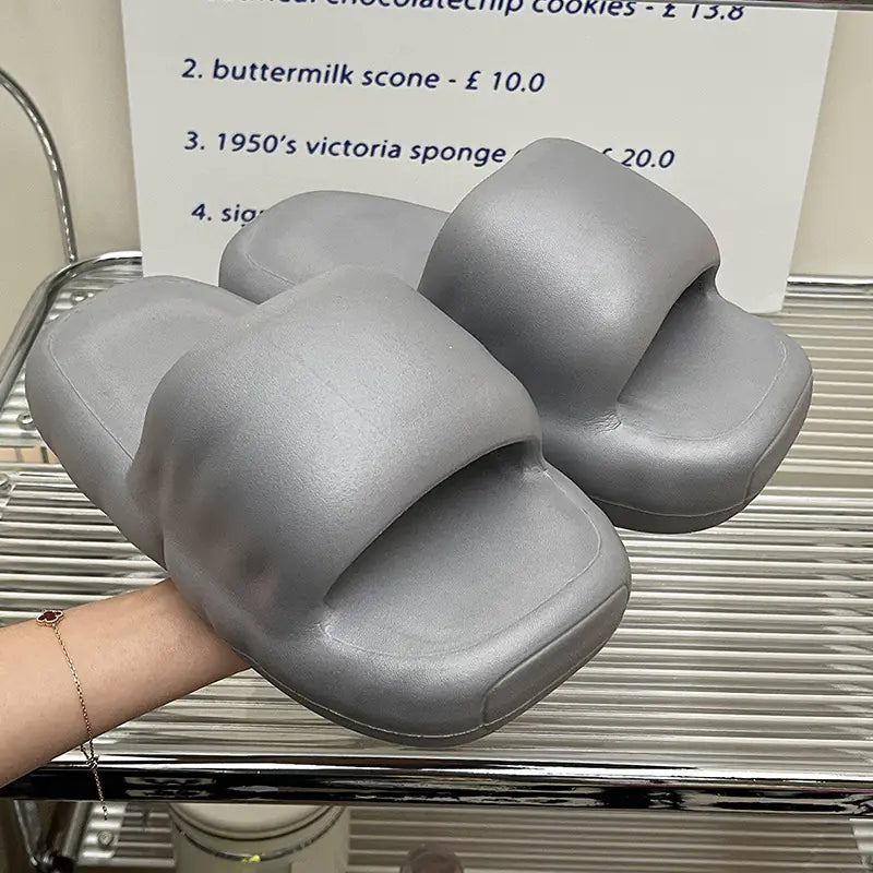 Candy Colored Minimalist Home Slippers