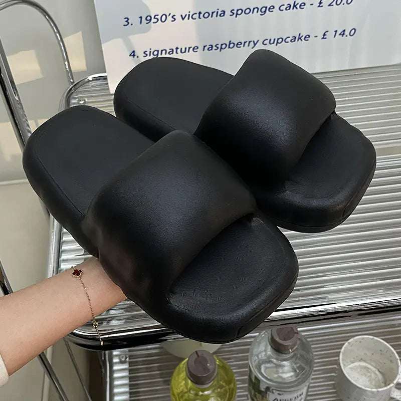 Candy Colored Minimalist Home Slippers