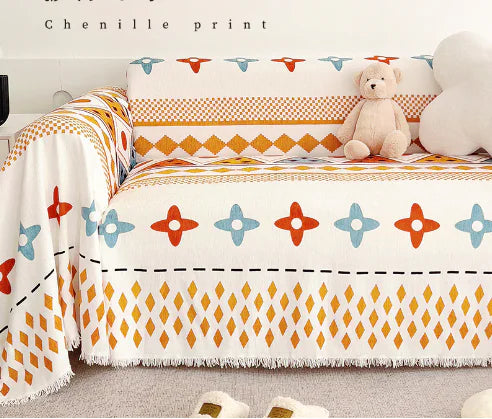 Universal Snuggle Sofa Blanket - Chenille Cover (Single)