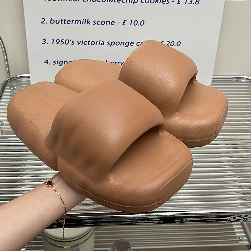 Candy Colored Minimalist Home Slippers