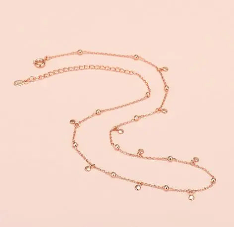 Double Layer Shiny Pearl Bracelet in Silver Fashion