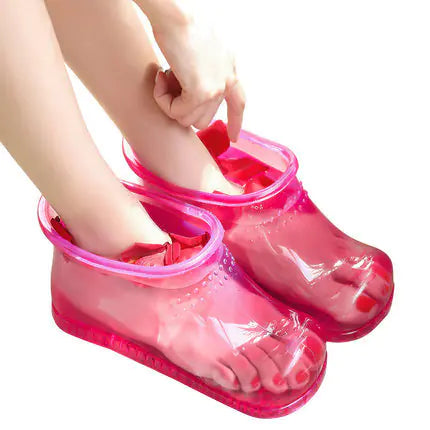 Foot Spa Slippers with Massage Feature