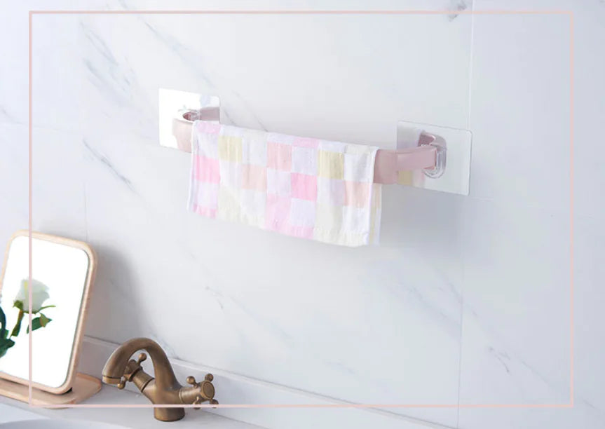 No-Drill Towel Rack, Bath Rack, Storage Organizer