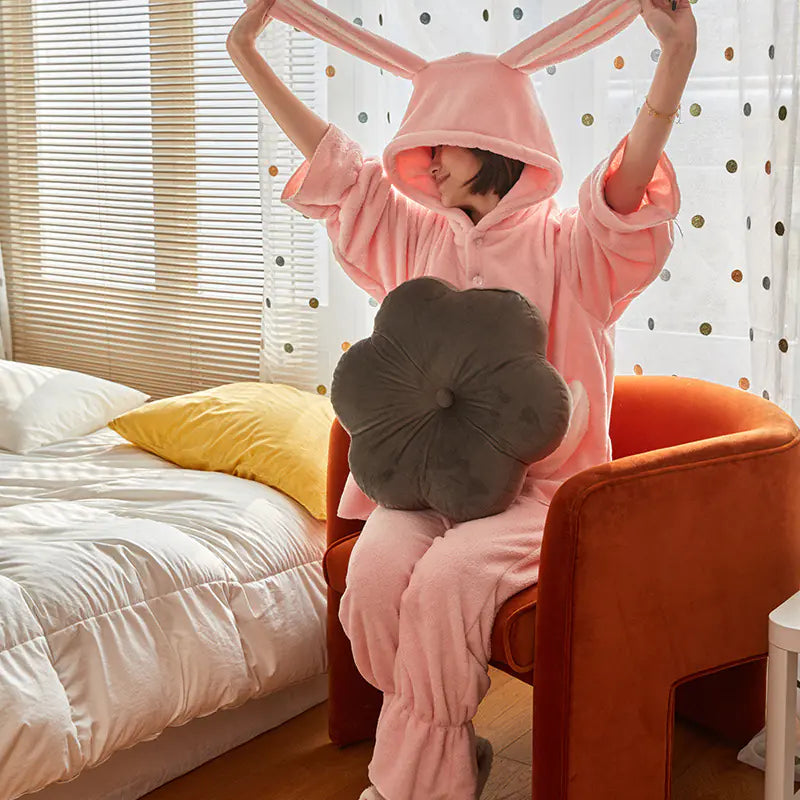 Soft Flower Cushion for Home Sofa