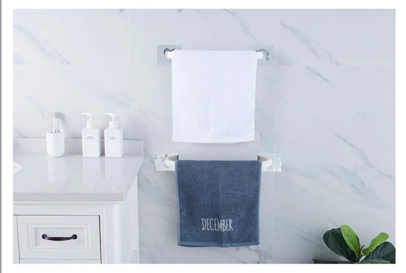 No-Drill Towel Rack, Bath Rack, Storage Organizer