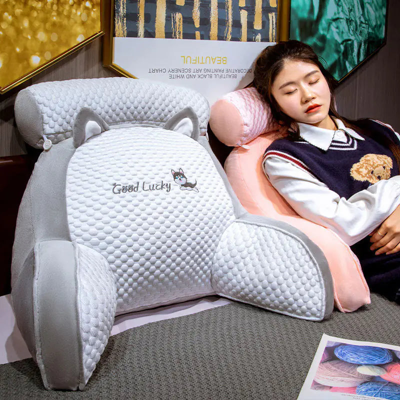 Large Backrest Waist Support Cushion for Sofa