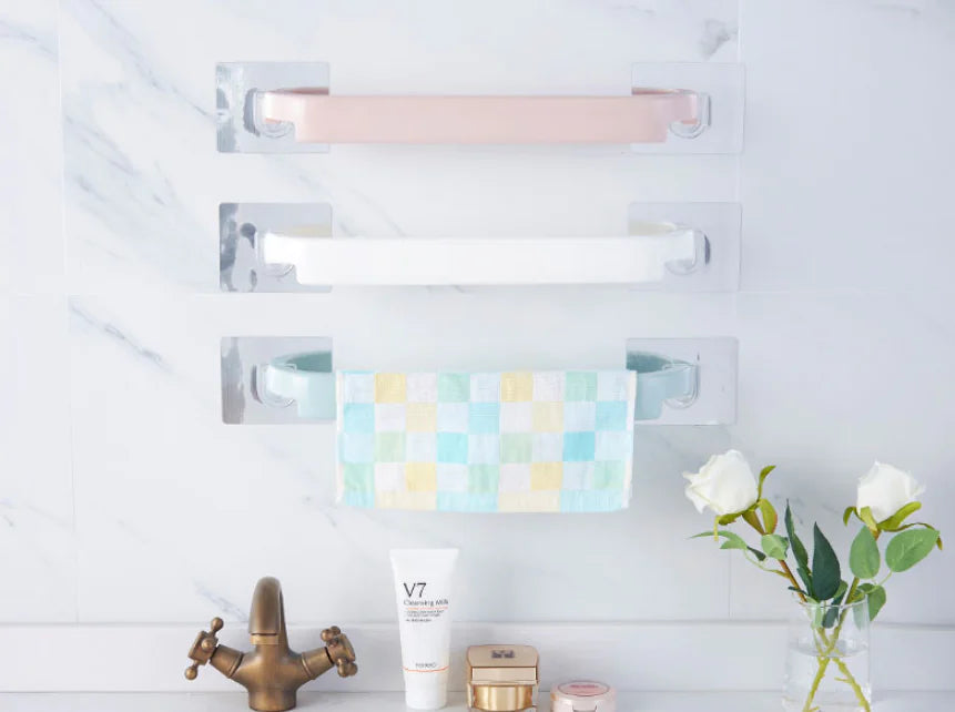 No-Drill Towel Rack, Bath Rack, Storage Organizer