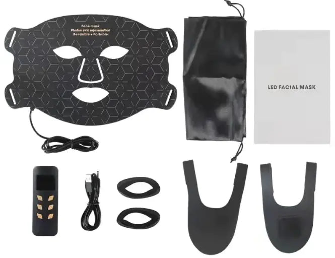 Masque de Beauté à Lumière Colorée LED de Rajeunissement Photonique