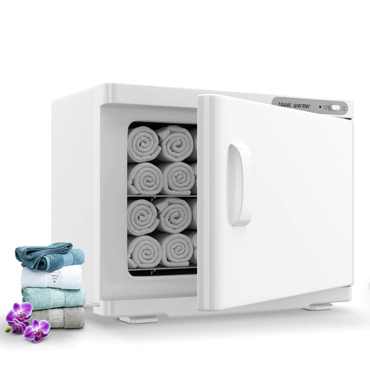 SalonDepot Hot Towel Warmer Professional 23L Large Capacity White Color for Spa Beauty Salon Barber Shop and Home Use